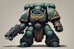 paint custom warhammer 40k characters, armies, and vehicles