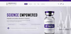 build an fda compliant peptide ecommerce store with SEO