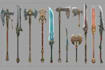 design your fantasy and dnd weapons