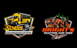 design high quality fire fighter bus mascot logo
