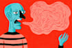 draw funny cartoon illustration