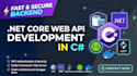 develop a full stack asp net core web application or custom saas app