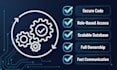 develop custom laravel php web application from scratch