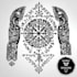 create a clean custom tattoo design from your concept