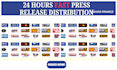 do press release distribution on ein presswire, newswire, prweb for brand news