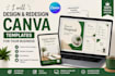design professional canva social media posts
