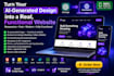 turn your ai website design into a functional website