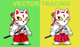 convert low resolution logo into vector