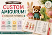 design professional amigurumi crochet patterns