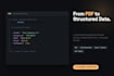 do ai powered data extraction from pdfs documents