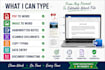 do hindi english urdu typing