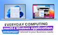 develop and design macos , windows desktop applications