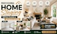 do professional home staging, virtual staging and interior design