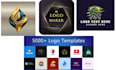do modern minimalist tech,  app, or website logo design