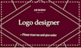 design 3d business card or logo design