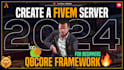 create custom fivem esx or qbcore server with premium scripts