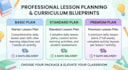 design professional lesson plans and educational content