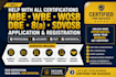assist with mbe wbe wosb dbe 8a sdvosb certification application