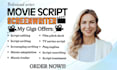 do movie script, screenplay film script, screenwriting horror script formatting