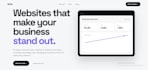 create a professional business website