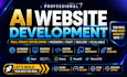 develop ai website, business website, ai web application as full stack developer