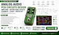 analog audio pcb circuits design amplifier guitar pedal effects schematic layout