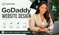 godaddy website design, godaddy website redesign, develop godaddy