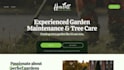 build wix landscaping website fall cleanup lawn care website