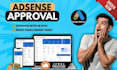 get your google adsense and adx approved