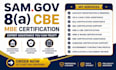 assist on samgov 8a certification cbe mbe certification and sba and cage code