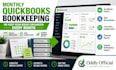 keep your quickbooks bookkeeping organized every month