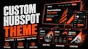 develop a custom hubspot cms theme