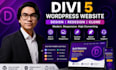 install divi 5 theme, design responsive wordpress website with divi builder