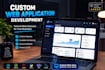 develop a custom web application