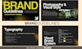 create professional brand guidelines and visual identity