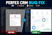 install, fix and customize perfex CRM