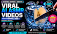 create viral ai asmr glass cutting videos using veo3