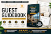 design airbnb, touchstay, hostfully and str guest guidebook