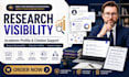 improve your research visibility and citation potential across academic platform