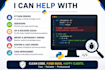 fix python bugs errors and scripts
