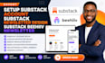 setup substack account substack newsletter design substack beehiiv newsletter