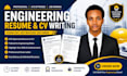 write an ats on engineering resume, CV and cover letter