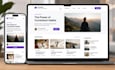 design and develop a professional wordpress website and blog