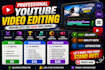 edit engaging youtube videos professionally