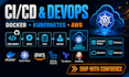 setup devops ci cd pipeline, docker, kubernetes and aws cloud infrastructure