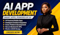 do ai mobile app development ai chatbot, ai website builder,ai app development