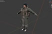 3d character model, sculpt, texture, stylized model, VR model, mascot, ue5 rig
