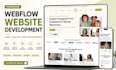 design or develop webflow websites, figma to webflow, webflow developer
