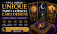 create unique tarot card and oracle card designs