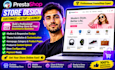 design, customize and setup your prestashop store